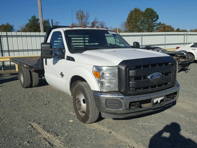 1FDRF3GT8BEC98774 - 2011 FORD F350 SUPER WHITE photo 1