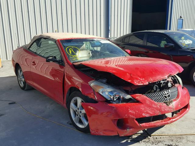 4T1FA38P54U035864 - 2004 TOYOTA CAMRY SOLA RED photo 1