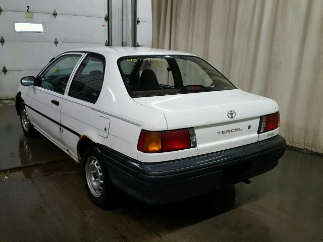 JT2EL46S4R0433100 - 1994 TOYOTA TERCEL STD WHITE photo 3