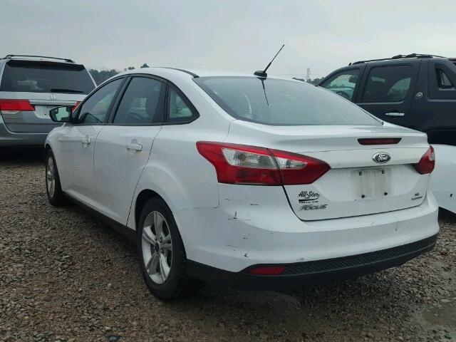 1FADP3F25EL348962 - 2014 FORD FOCUS SE WHITE photo 3