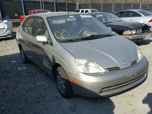 JT2BK18U220061586 - 2002 TOYOTA PRIUS SILVER photo 1