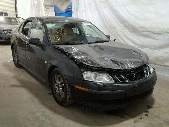 YS3FD49Y061108872 - 2006 SAAB 9-3 BASE BLACK photo 1