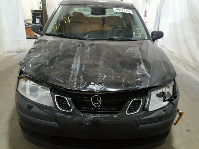 YS3FD49Y061108872 - 2006 SAAB 9-3 BASE BLACK photo 9