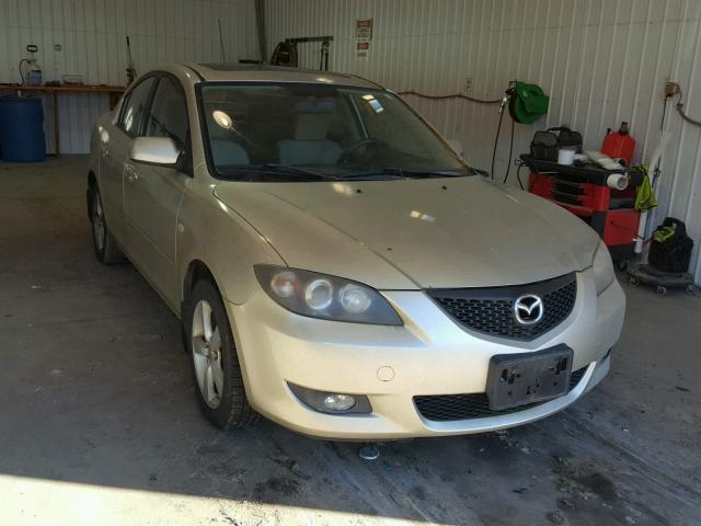 JM1BK32F741165890 - 2004 MAZDA 3 I GOLD photo 1