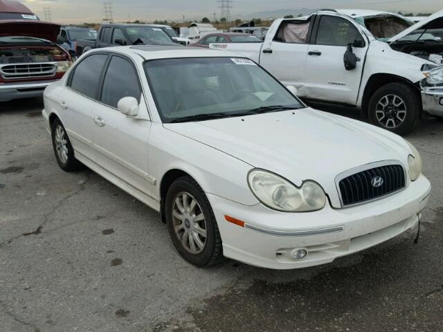 KMHWF35H84A916672 - 2004 HYUNDAI SONATA GLS WHITE photo 1