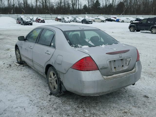 1HGCM55826A100151 - 2006 HONDA ACCORD EX GRAY photo 3