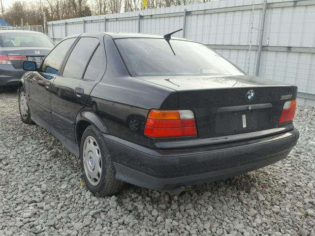 4USCC8322SLA09572 - 1995 BMW 318 I AUTO BLACK photo 3