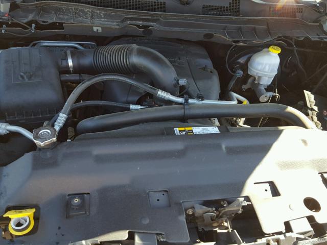 1C6RR6GT4ES164869 - 2014 RAM 1500 SLT BLACK photo 7