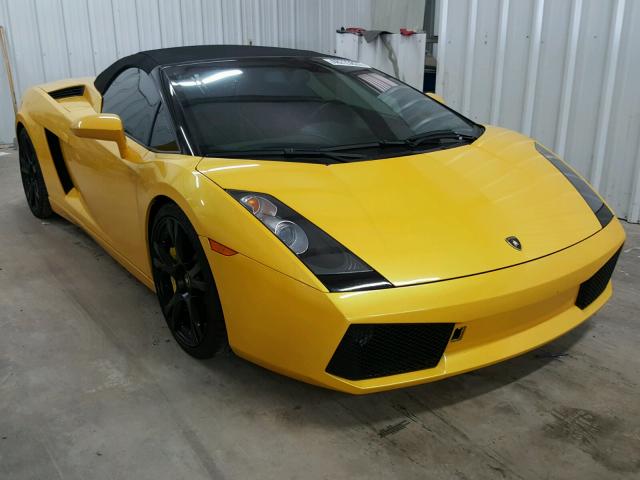 ZHWGU22T56LA03533 - 2006 LAMBORGHINI GALLARDO S YELLOW photo 1