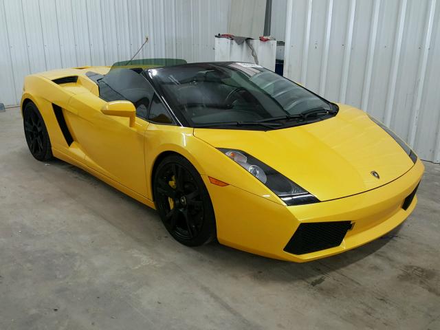 ZHWGU22T56LA03533 - 2006 LAMBORGHINI GALLARDO S YELLOW photo 9