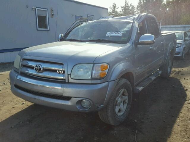 5TBDT44154S457594 - 2004 TOYOTA TUNDRA DOU SILVER photo 2