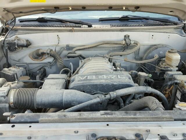 5TBDT44154S457594 - 2004 TOYOTA TUNDRA DOU SILVER photo 7