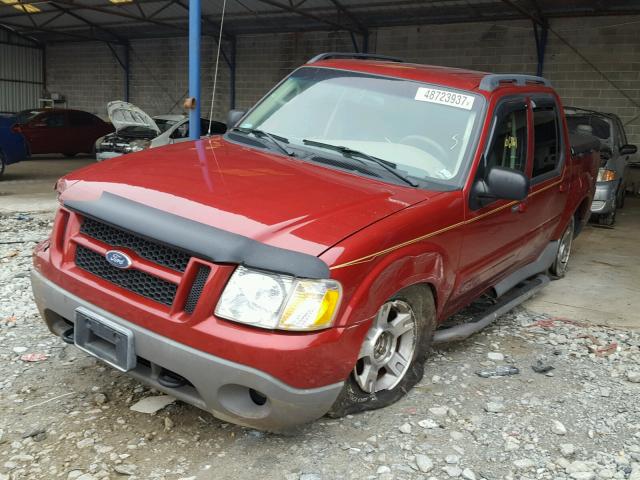 1FMZU77E13UC13988 - 2003 FORD EXPLORER S RED photo 2