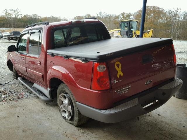 1FMZU77E13UC13988 - 2003 FORD EXPLORER S RED photo 3