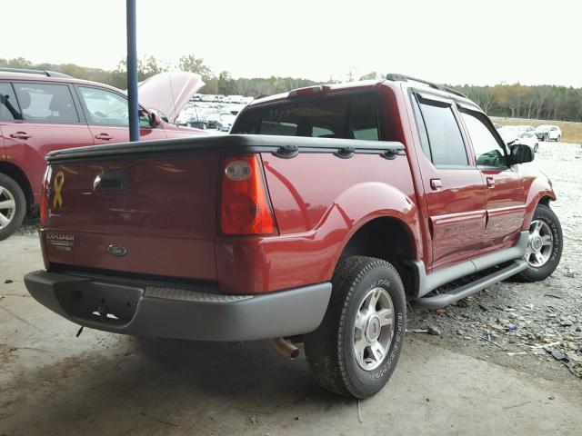 1FMZU77E13UC13988 - 2003 FORD EXPLORER S RED photo 4