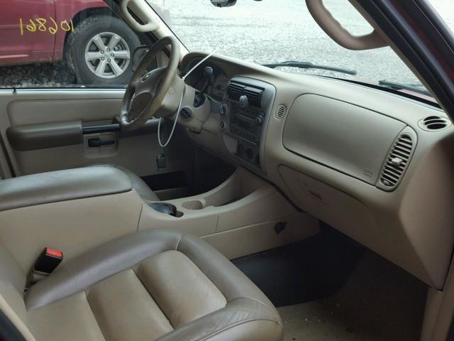1FMZU77E13UC13988 - 2003 FORD EXPLORER S RED photo 5