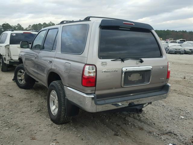 JT3GN86R520244139 - 2002 TOYOTA 4RUNNER SR BEIGE photo 3