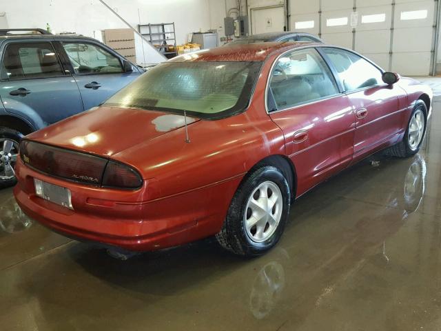 1G3GR62C7V4126824 - 1997 OLDSMOBILE AURORA RED photo 4