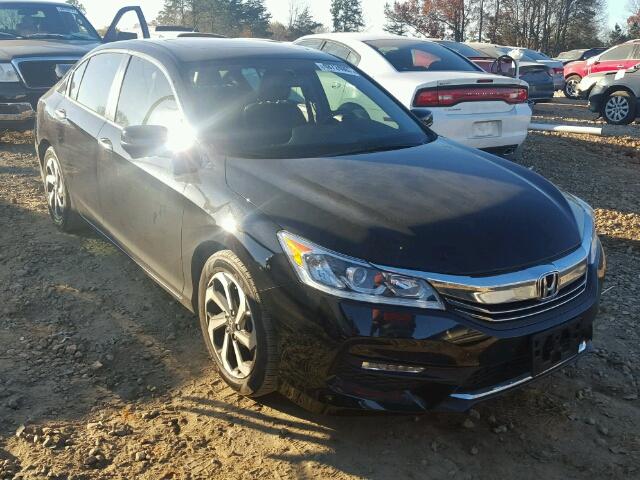 1HGCR2F76GA214032 - 2016 HONDA ACCORD EX BLACK photo 1