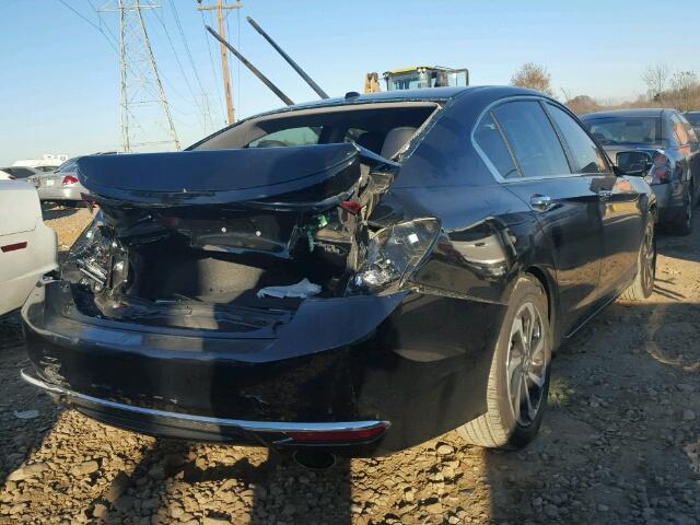 1HGCR2F76GA214032 - 2016 HONDA ACCORD EX BLACK photo 4