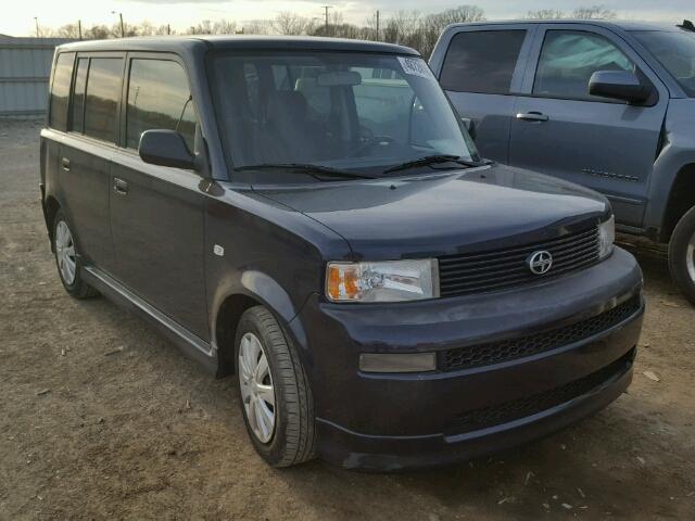 JTLKT324350190390 - 2005 TOYOTA SCION XB BLACK photo 1