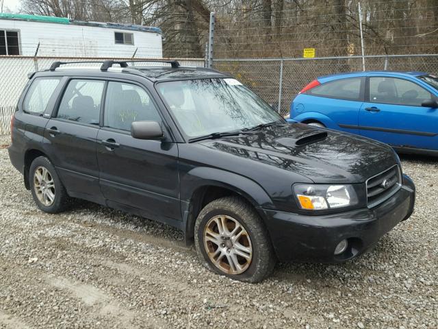 JF1SG69604G766022 - 2004 SUBARU FORESTER 2 BLACK photo 1