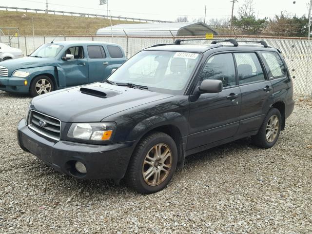 JF1SG69604G766022 - 2004 SUBARU FORESTER 2 BLACK photo 2