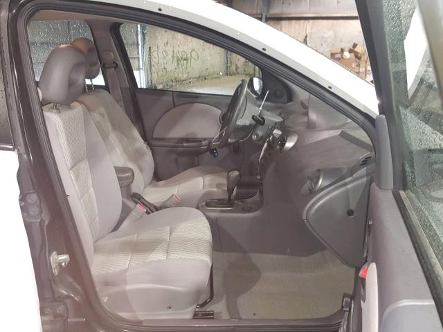 1G8AJ55F26Z201232 - 2006 SATURN ION LEVEL WHITE photo 5