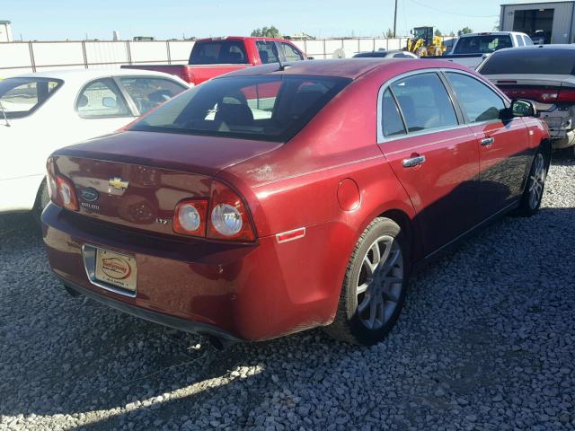 1G1ZK57738F245569 - 2008 CHEVROLET MALIBU LTZ 红色 照片 4