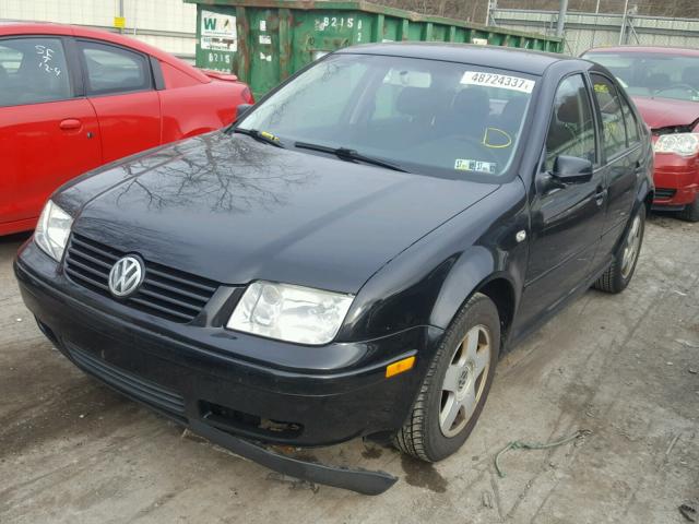 3VWRK69M01M115221 - 2001 VOLKSWAGEN JETTA GL BLACK photo 2