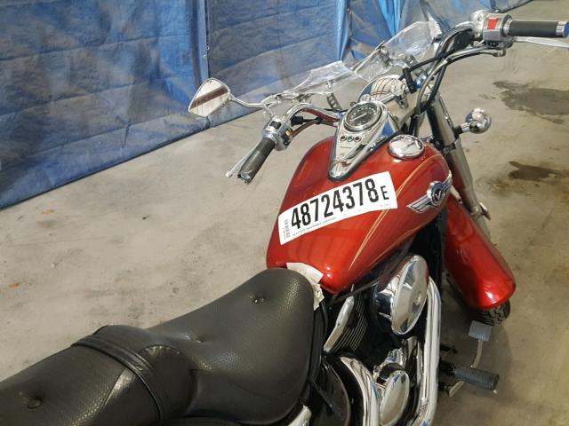 JKBVNCB105B526841 - 2005 KAWASAKI VN800 B RED photo 6