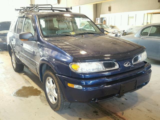 1GHDT13S922232254 - 2002 OLDSMOBILE BRAVADA BLUE photo 1