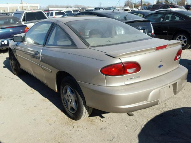 1G1JC1240Y7169870 - 2000 CHEVROLET CAVALIER TAN photo 3