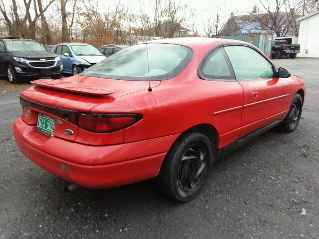 3FAFP1139WR154662 - 1998 FORD ESCORT ZX2 RED photo 4