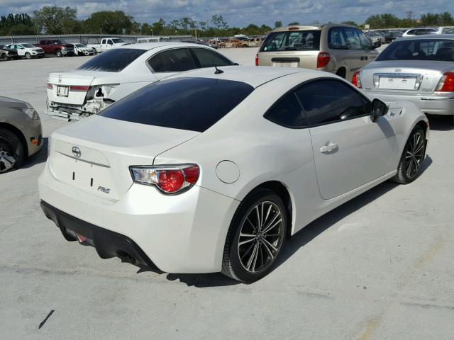 JF1ZNAA14E8705937 - 2014 TOYOTA SCION FR-S 白色 照片 4