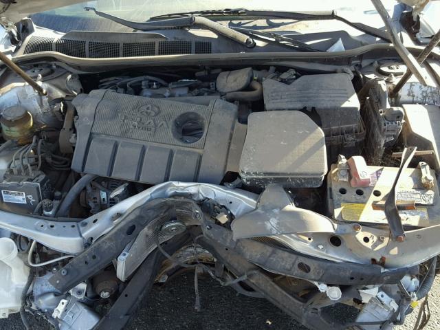 4T1BF3EK6BU622449 - 2011 TOYOTA CAMRY BASE SILVER photo 7