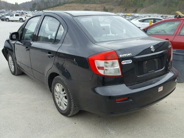 JS2YC5A37C6302294 - 2012 SUZUKI SX4 LE BLACK photo 3