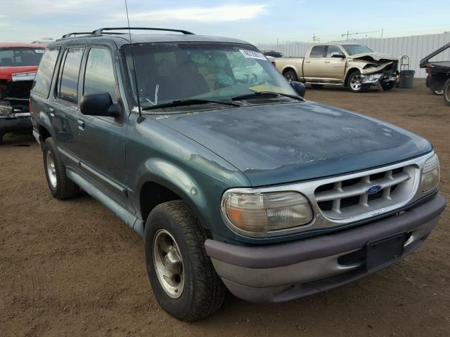 1FMDU34XXTZA93670 - 1996 FORD EXPLORER GREEN photo 1