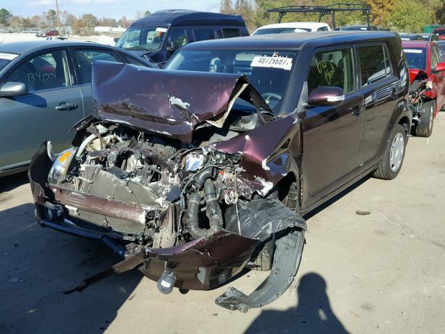 JTLZE4FE6CJ000171 - 2012 TOYOTA SCION XB 勃艮第红 照片 2