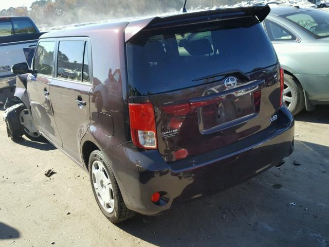 JTLZE4FE6CJ000171 - 2012 TOYOTA SCION XB 勃艮第红 照片 3