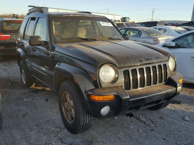 1J4GK58K74W123559 - 2004 JEEP LIBERTY LI BLACK photo 1