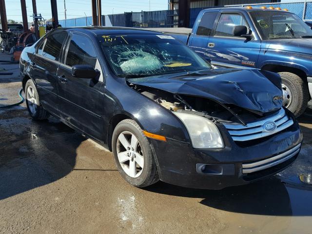 3FAHP07Z17R242007 - 2007 FORD FUSION SE BLACK photo 1