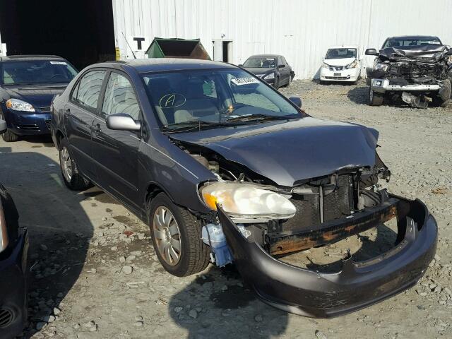 2T1BR32E64C244479 - 2004 TOYOTA COROLLA CE GRAY photo 1