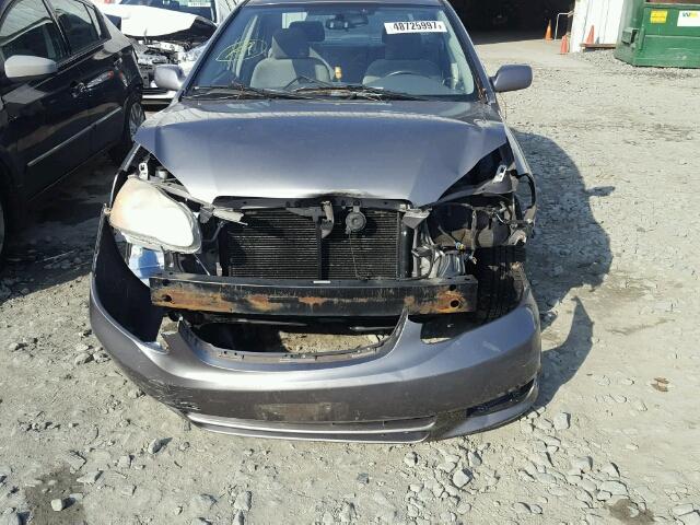 2T1BR32E64C244479 - 2004 TOYOTA COROLLA CE GRAY photo 9