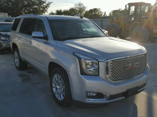 1GKS1CKJ6FR133710 - 2015 GMC YUKON DENA SILVER photo 1