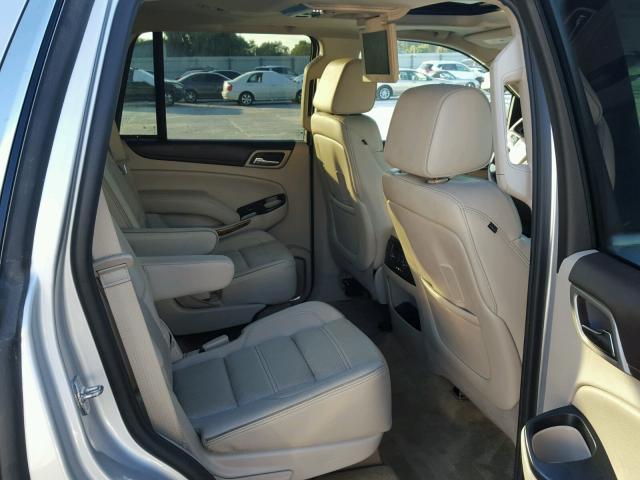 1GKS1CKJ6FR133710 - 2015 GMC YUKON DENA SILVER photo 6