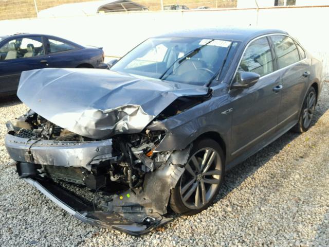 1VWDT7A30HC044212 - 2017 VOLKSWAGEN PASSAT R-L GRAY photo 2
