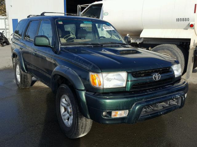 JT3GN86R510209115 - 2001 TOYOTA 4RUNNER SR GREEN photo 1