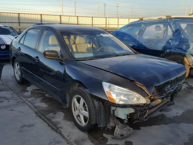 1HGCM56845A055775 - 2005 HONDA ACCORD EX BLACK photo 1