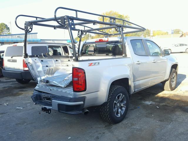 1GCGTCE35F1220117 - 2015 CHEVROLET COLORADO Z SILVER photo 4